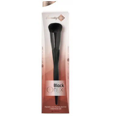 Inter Vion Beauty Look Black Onyx,  Pędzel do podkładów i kremów BB