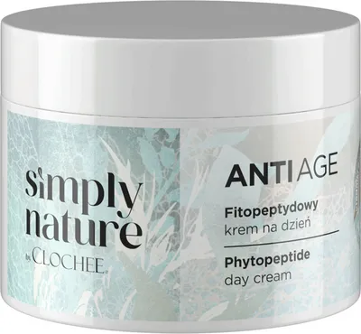 Clochee Simply Nature, Fitopeptydowy krem na dzień Anti-Age