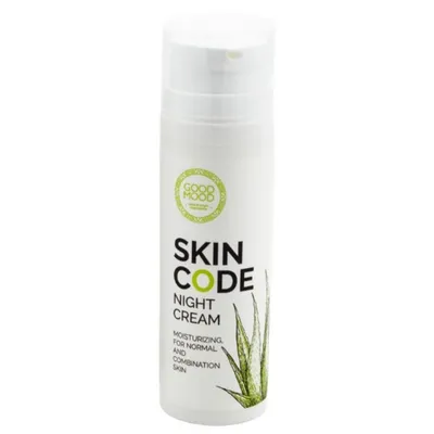 Good Mood Skin Code, Night Cream (Nawilżający krem do twarzy na noc do cery normalnej i mieszanej)