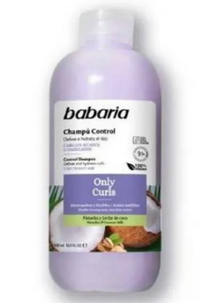 Babaria Natural Cosmetics Only Curls Shampoo (Szampon do włosów kręconych)