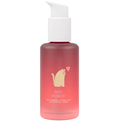 Yope AHA! Power Red Orange + Floral Exfoliating Toner (Tonik do twarzy)