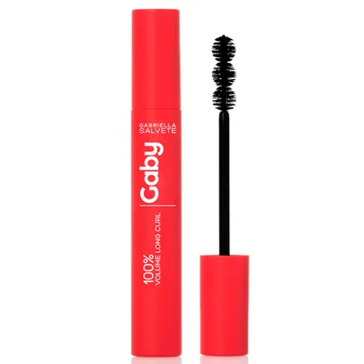 Gabriella Salvete Gaby, 100% Volume Long Curl Mascara (Tusz do rzęs pogrubiający podkręcający i wydłużający)