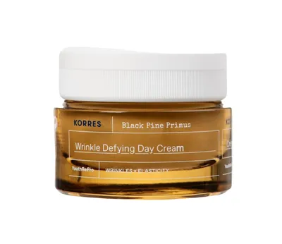 Korres Black Pine Primus, Wrinkle Defying Day Cream (Głęboko nawilżający krem na dzień)