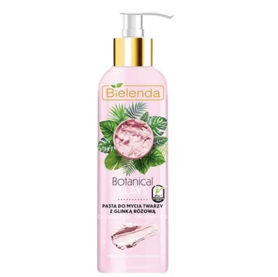 Bielenda Botanical Clays, Pasta do mycia twarzy z glinką różową