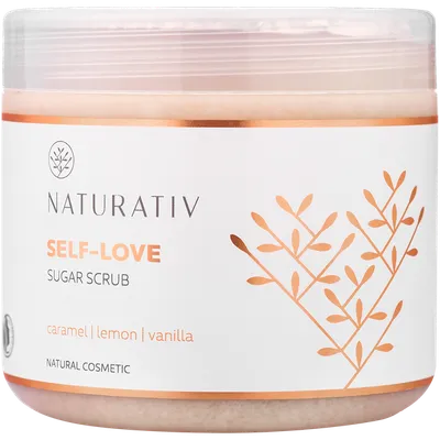 Naturativ Self-Love Sugar Scrub (Peeling cukrowy do ciała)