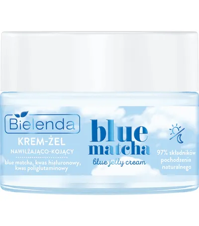 Bielenda Blue Matcha, Blue Jelly Cream (Krem-żel nawilżająco-kojący)