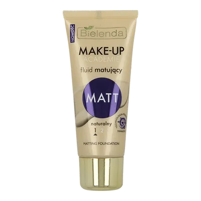 Bielenda Make-Up Academie, Matt, Naturalny fluid matujący