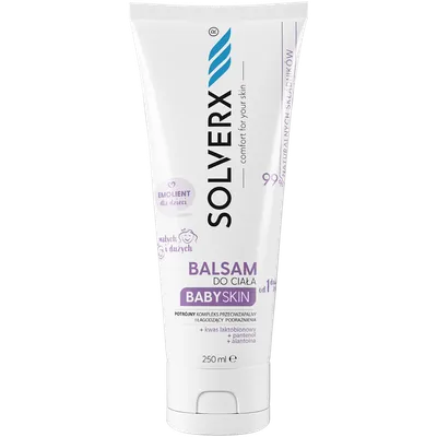 Solverx Baby Skin, Balsam do ciała od 1 dnia życia