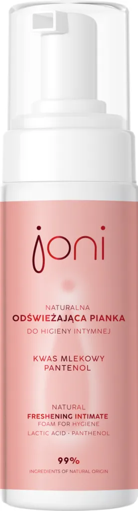 Joni Naturalna odświeżająca pianka do higieny intymnej