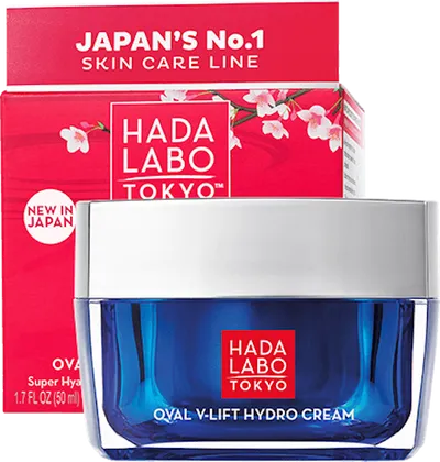 Hada Labo Tokyo Oval V-Lift Day & Night Hydro-Cream (Hydro- krem na dzień i na noc)