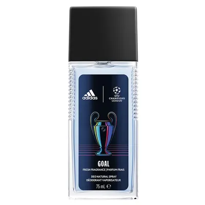 Adidas Uefa Champions League, Goal, Deo Natural Spray (Męski dezodorant w sprayu)