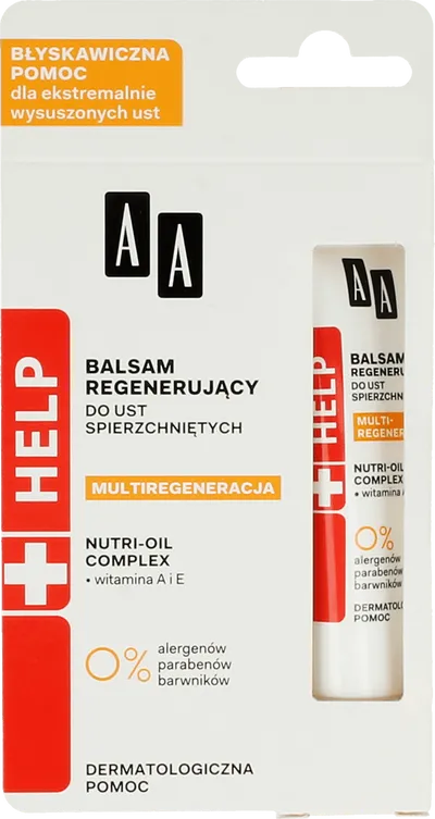 AA Help, Balsam regenerujący do ust spierzchniętych
