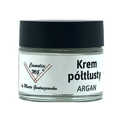 Cosmetics by Marta Gontaszewska Krem półtłusty `Argan`