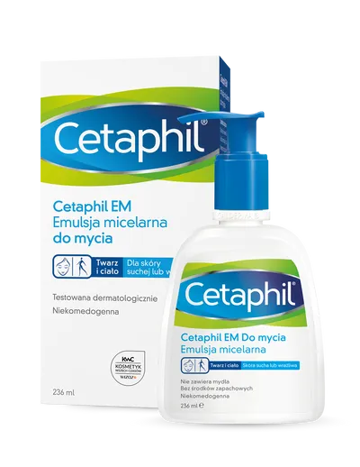 Cetaphil EM, Emulsja micelarna do mycia twarzy (stara wersja)