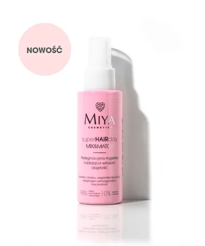 Miya Cosmetics superHAIRday, Mix&Match, Pielęgnacyjna mgiełka nadająca włosom objętość