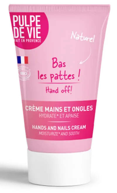 Pulpe de Vie Bas Les Pattes, Creme Mains et Ongles (Krem do rąk i paznokci BIO)