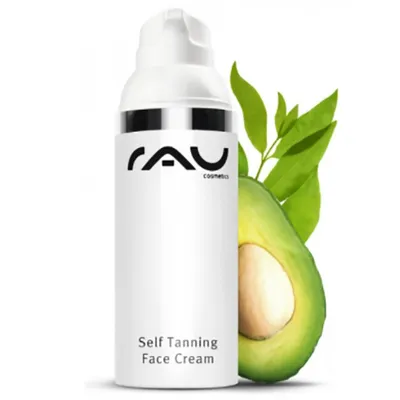 RAU Cosmetics Self Tanning Face Cream (Samoopalający krem do twarzy z filtrami UV)