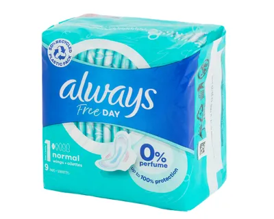 Always Free Day Normal, Podpaski higieniczne