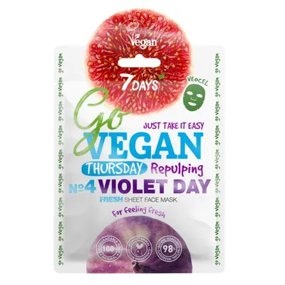 Vilenta Go Vegan, Violet Day Mask (Maseczka do twarzy `Figa`)