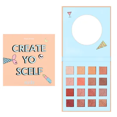 Soda Makeup Create to Scelf Eyeshadow Palette (Paleta cieni do powiek)