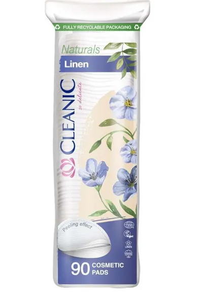 Cleanic Naturals Linen, Płatki higieniczne z lnem