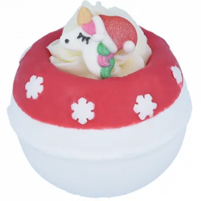 Bomb Cosmetics All I want for Christmas is U-nicorn Bath Bomb (Kula do kąpieli)