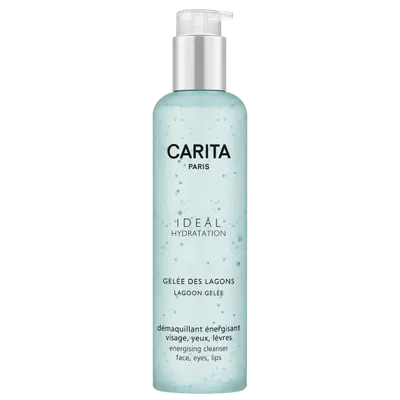 Carita Ideal Hydratation, Lagoon Gelee Energising Cleanser For Face Eyes and Lip (Intensywnie nawilżający i dodający blasku żel do mycia twarzy)