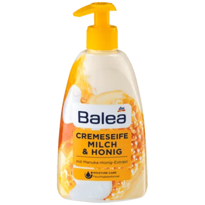 Balea Creme Seife Milch & Honig (Mydło w płynie `Mleko i miód' (stara wersja))