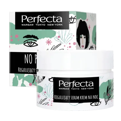 Perfecta No problem, Regulujący sebum krem na noc