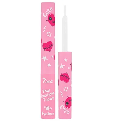 Vilenta 7 Days, Your Emotions Today Cute Eyeliner (Eyeliner w płynie)
