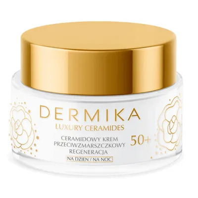 Dermika Luxury Ceramides, Ceramidowy krem przeciwzmarszczkowy 50+ `Regeneracja`