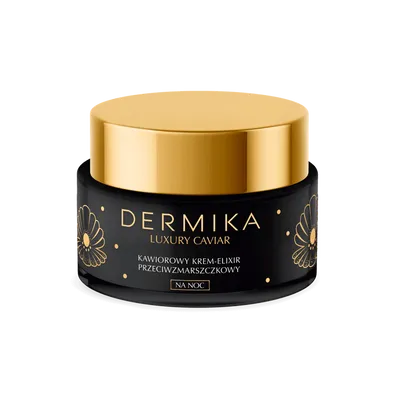 Dermika Luxury Caviar, Krem - eliksir przeciwzmarszczkowy na noc