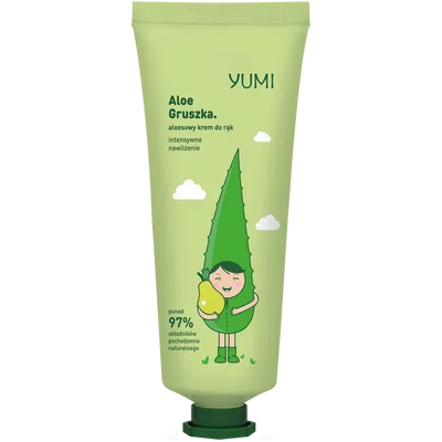 Yumi Aloesowy krem do rąk `Aloe Gruszka`
