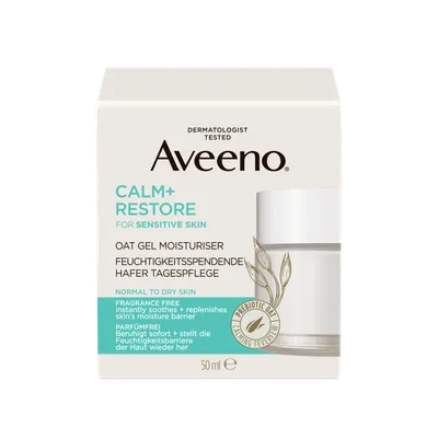 Aveeno Calm + Restore, Nawilżający żel-krem owsiany