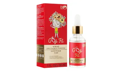 Bio World Goji Fit Smooth Hair Fluid (Fluid wygładzający włosy)