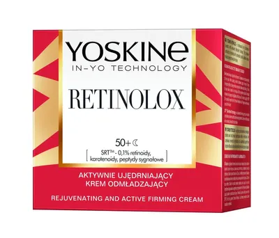 Yoskine Retinolox, Aktywnie ujędrniający krem odmładzający 50+