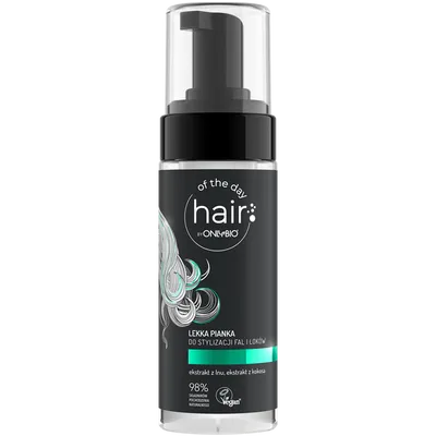 OnlyBio Hair of the Day, Lekka pianka do stylizacji fal i loków