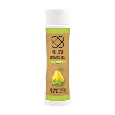 Biolove Pear and Bamboo, Shower Gel (Żel pod prysznic o zapachu gruszki i bambusa)