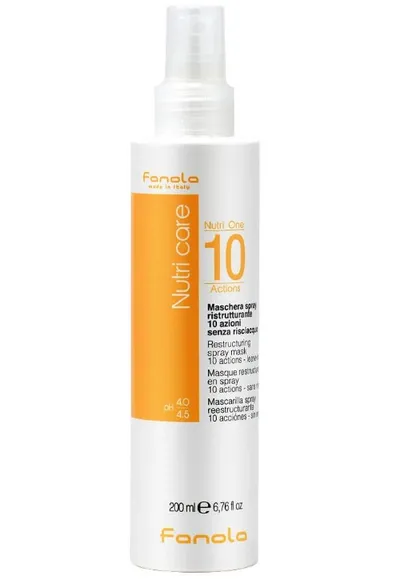 Fanola Nourishing, Nutri One 10 Actions, Restructuring Spray Mask (Odbudowująca maska do włosów w sprayu)