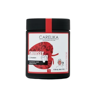 Carelika Smoussy Strawberry Mask (Truskawkowa maska shaker)