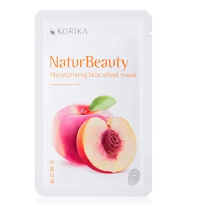 Korika NaturBeauty Moisturising Face Sheet Mask (Nawilżająca maska w płachcie)