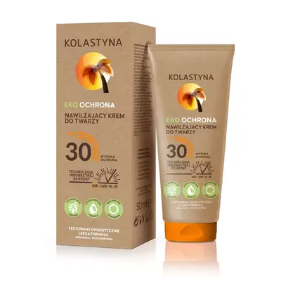 Kolastyna Eko Ochrona, Nawilżający krem do twarzy SPF30