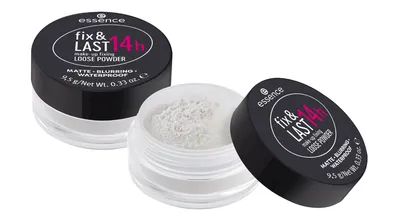 Essence Fix & Last 14h Make-up Fixing Loose Powder (Puder utrwalający sypki)