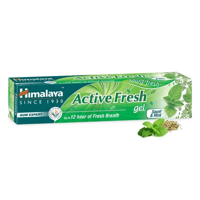 Himalaya Herbals Active Fresh Gel (Żelowa pasta do zębów)