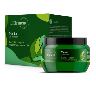 _Element Maska do włosów `Bazylia + argan`