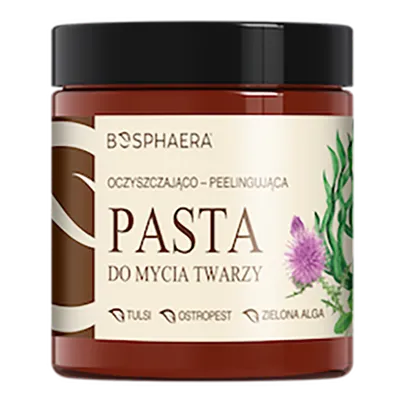 Bosphaera Oczyszczająco peelingująca pasta do mycia twarzy