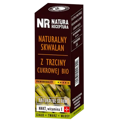 Natura Receptura Skwalan z trzciny cukrowej bio