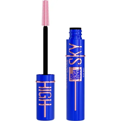 Maybelline New York Lash Sensational, Sky High Blue Mist Mascara (Niebieski tusz do rzęs)