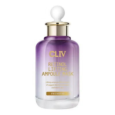 Cliv Premium Retinol Lifting Ampoule Mask (Ujędrniająca maska z kolagenem i retinolem)