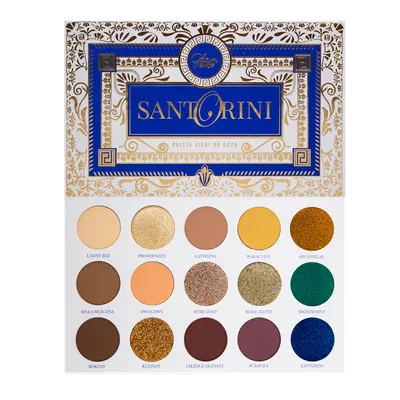 Glam Shop GlamBox, Santorini, Paleta cieni do powiek
